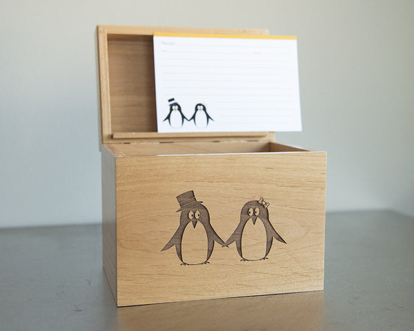 Pair of Penguins - Recipe Box