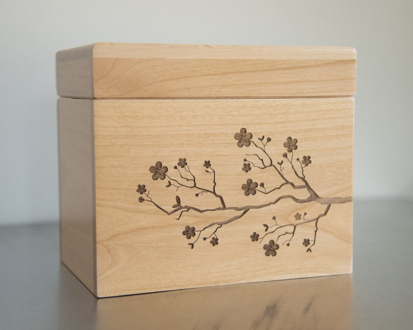 Cherry Blossoms - Recipe Box